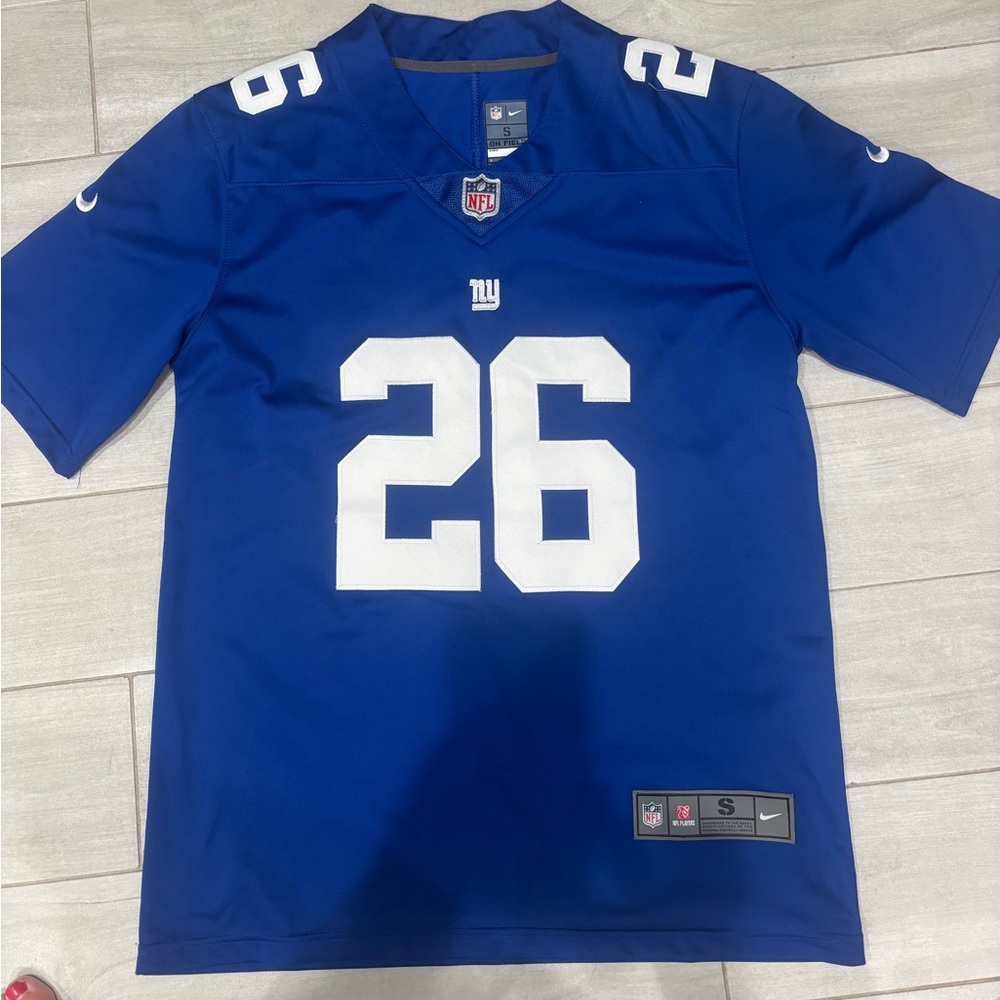 Saquon Barkley #26 N.Y. Giants Nike On Field Jersey Men's Size small
